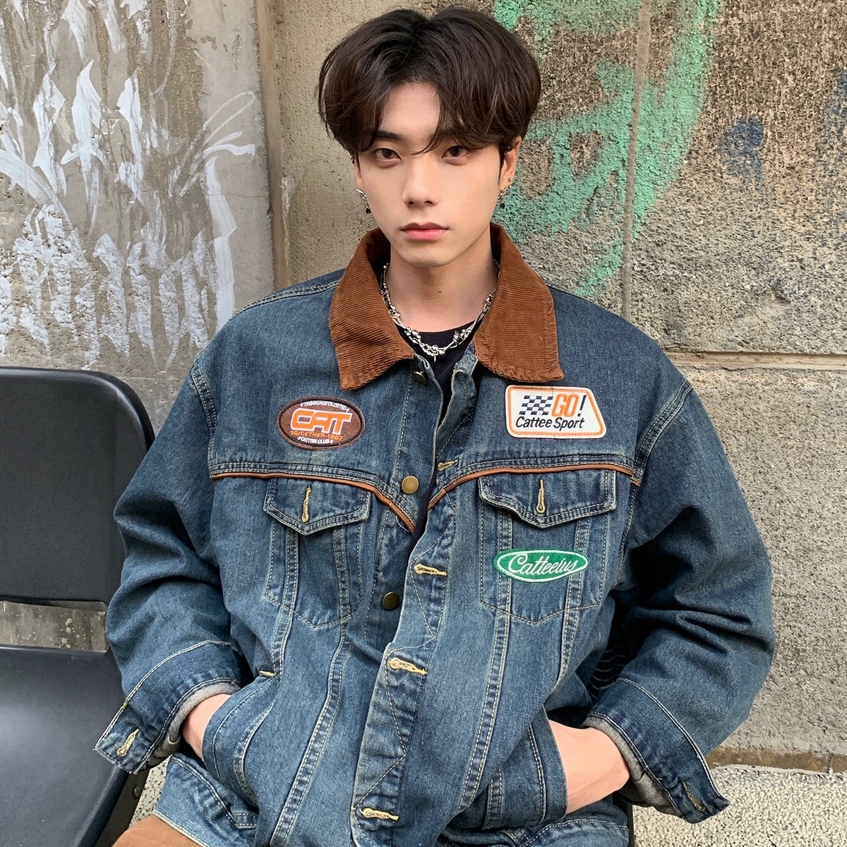 80s ~ 90s 当時物 メンズビギ 切替 デニムジャケット 肉厚 チェック 80s ~ 90s 当時物 メンズビギ 切替 デニムジャケット 肉厚