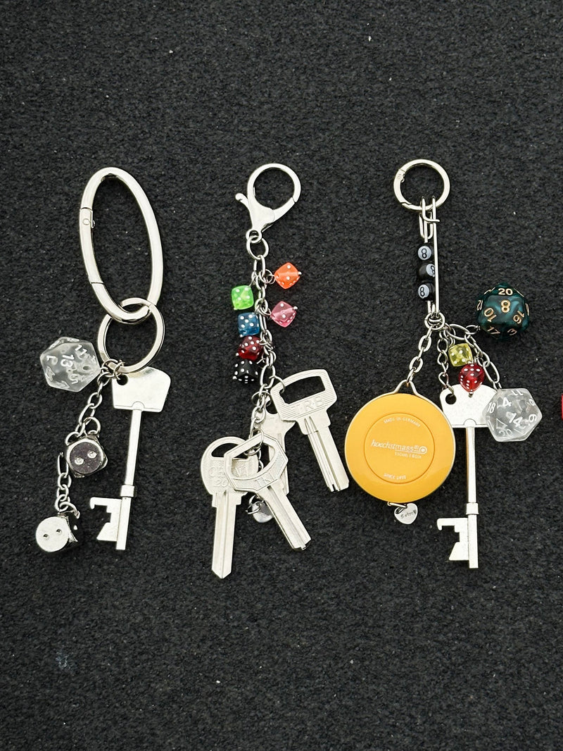 サイコロ ダイス キーチェーン