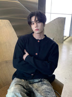 レイジーフラワーボタン カーディガン