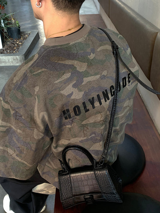 フェード カモフラージュ迷彩Tシャツ