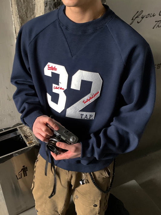 フロントナンバー スウェット トレーナー