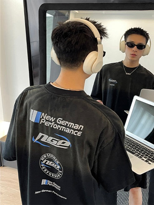 ヘビーウェイト マルチロゴ Tシャツ