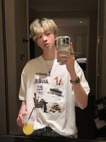 レトロ シティプリントTシャツ