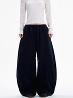 サイドタック バルーンスウェットパンツ