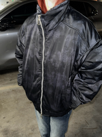 ハイネック ジッパーフライトジャケット