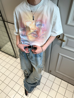 レタリングアート プリントTシャツ
