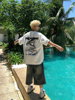 アメリカン レトロ グラフィックTシャツ