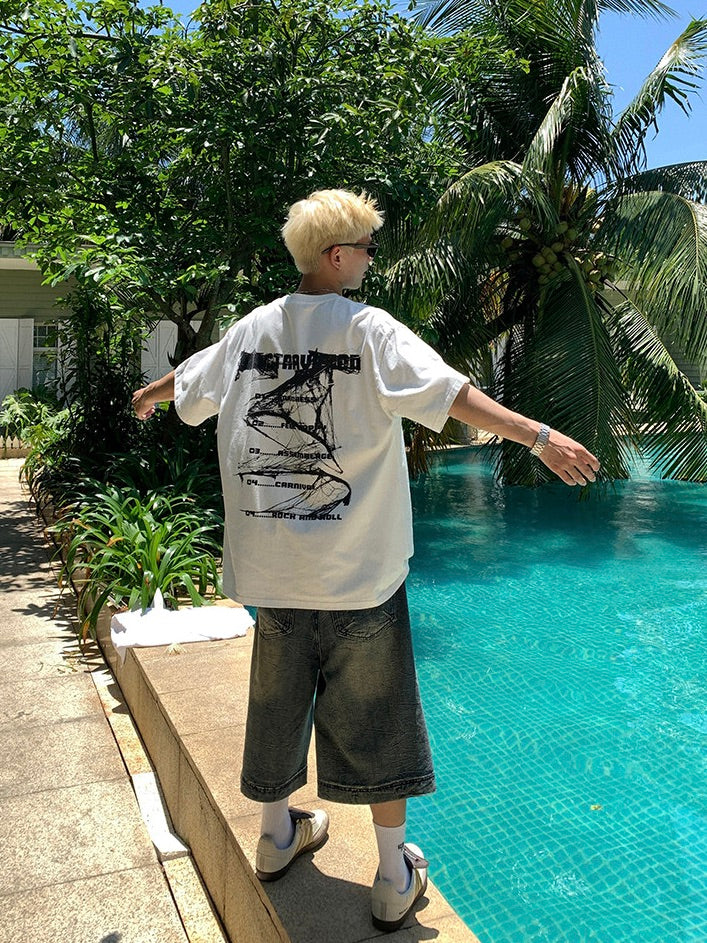 アメリカン レトロ グラフィックTシャツ