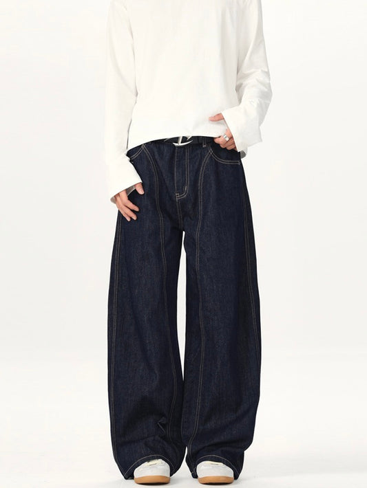 スタイルマッチ ワイド リジットデニム