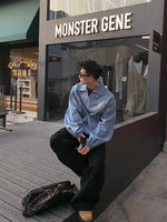 プルオーバー Vネック ゲームトラックジャケット