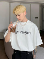 タイポグラフィックメッセージ Tシャツ