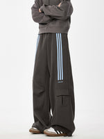 アクセントスリーライン ポケットスウェットパンツ