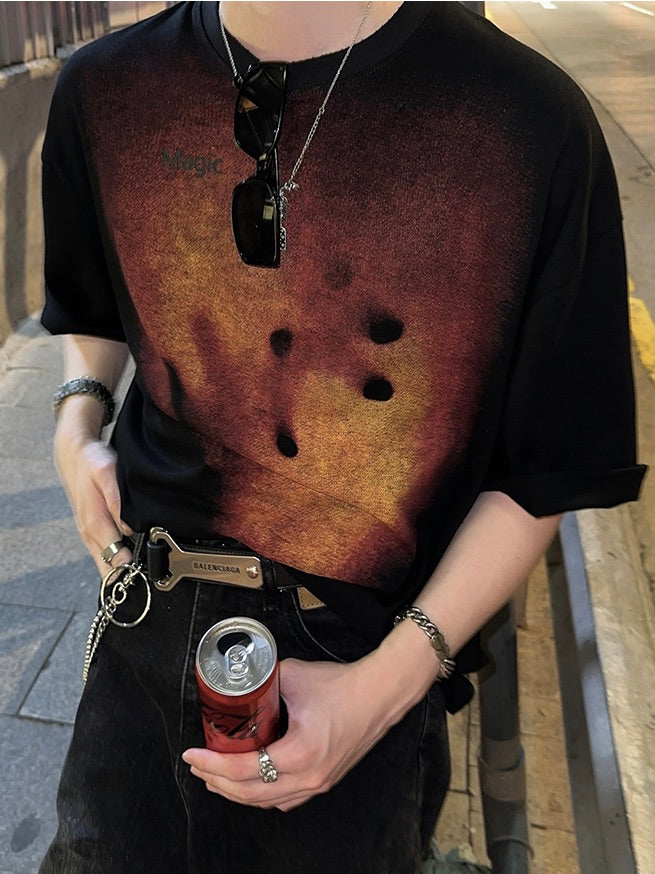 ブラードアートプリント Tシャツ