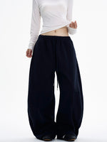 サイドタック バルーンスウェットパンツ