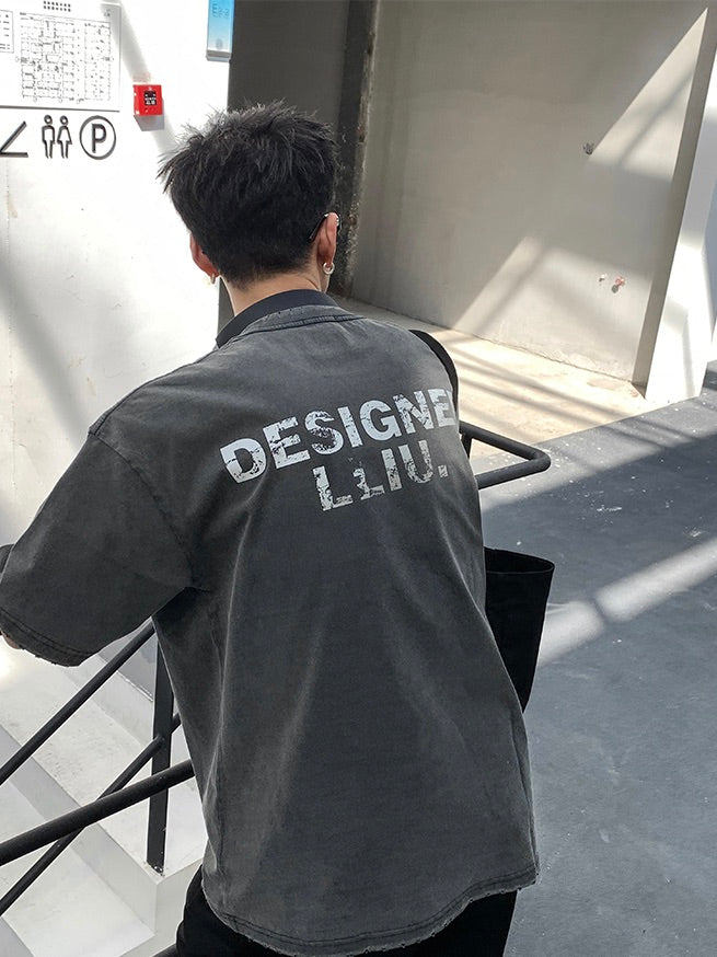 アンティークロゴ バックプリントTシャツ