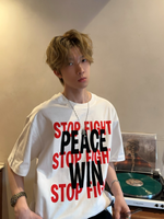 レトロ アメリカン スローガンTシャツ