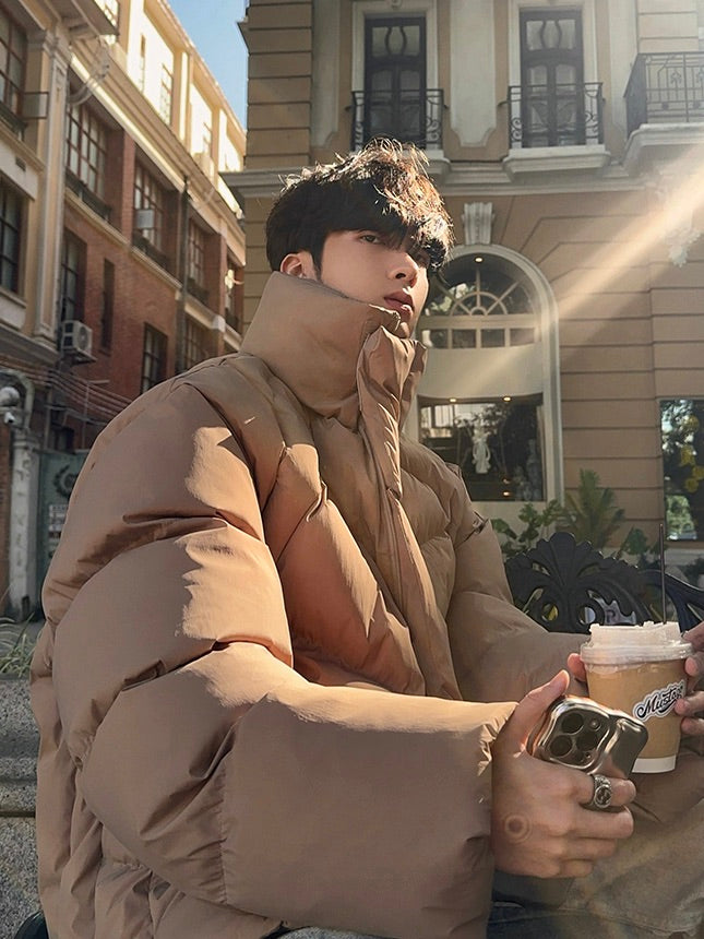 スタンドカラー ボリューム ペディン