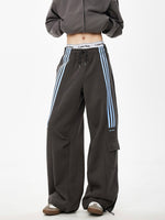 アクセントスリーライン ポケットスウェットパンツ