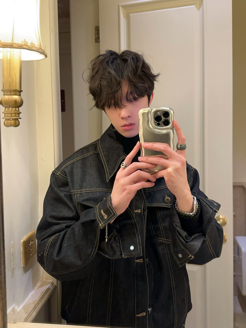 オールド コンストラクト リジッドデニムジャケット