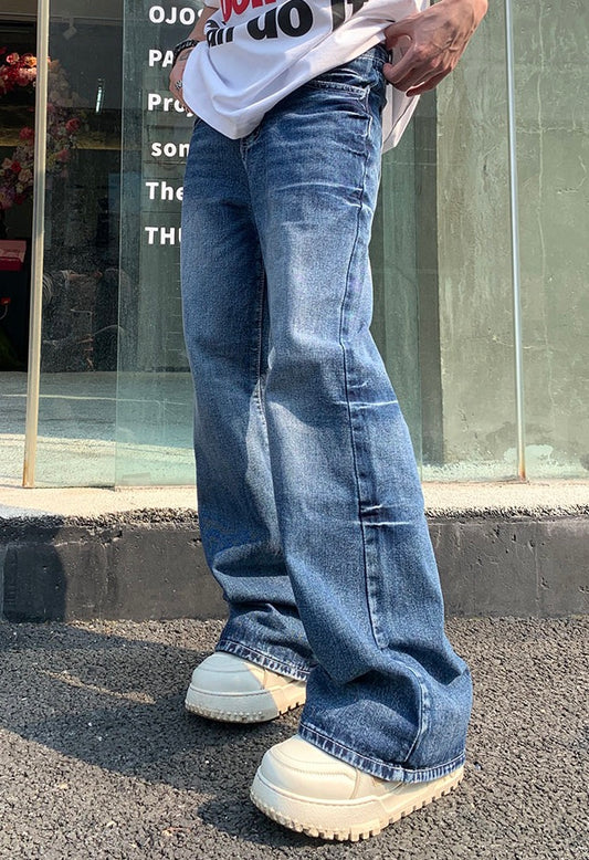 スリム ストリート フレアジーンズ