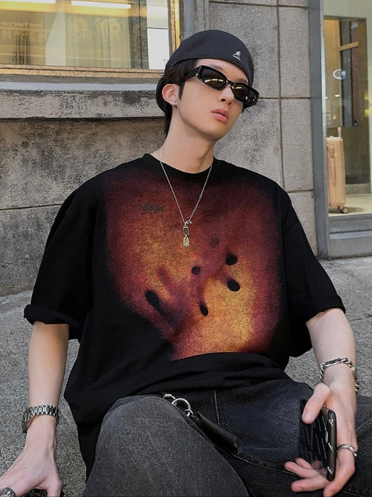 ブラードアートプリント Tシャツ