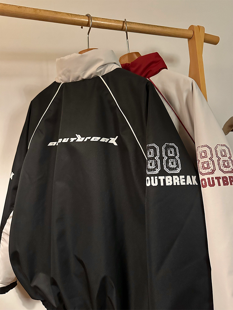 アメリカンレトロ レーシング中綿ジャケット