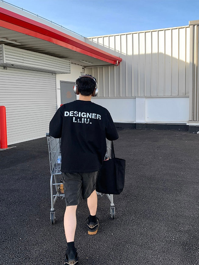 アンティークロゴ バックプリントTシャツ
