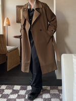 レトロ アーバン ロングトレンチコート