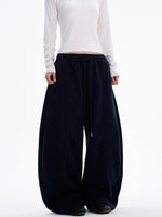 サイドタック バルーンスウェットパンツ