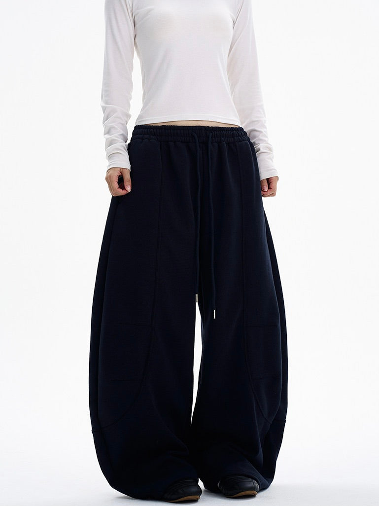 サイドタック バルーンスウェットパンツ