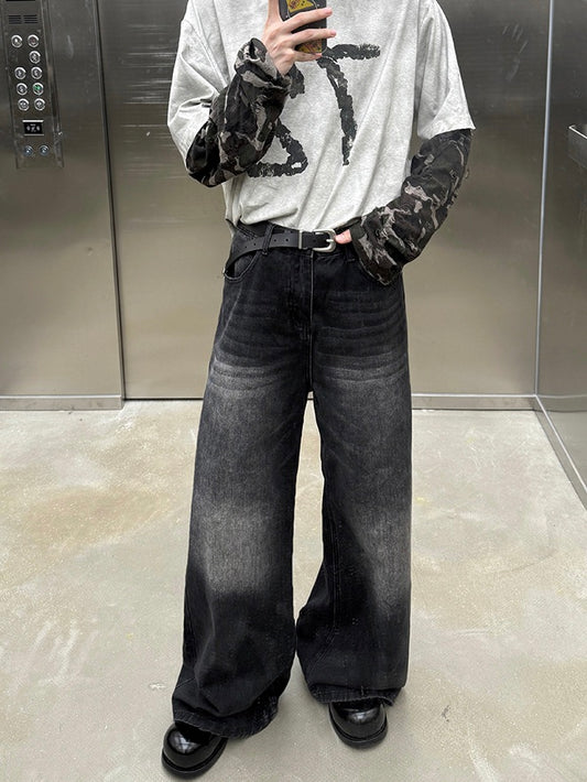 ウォッシュ フィットストリートジーンズ