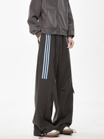 アクセントスリーライン ポケットスウェットパンツ