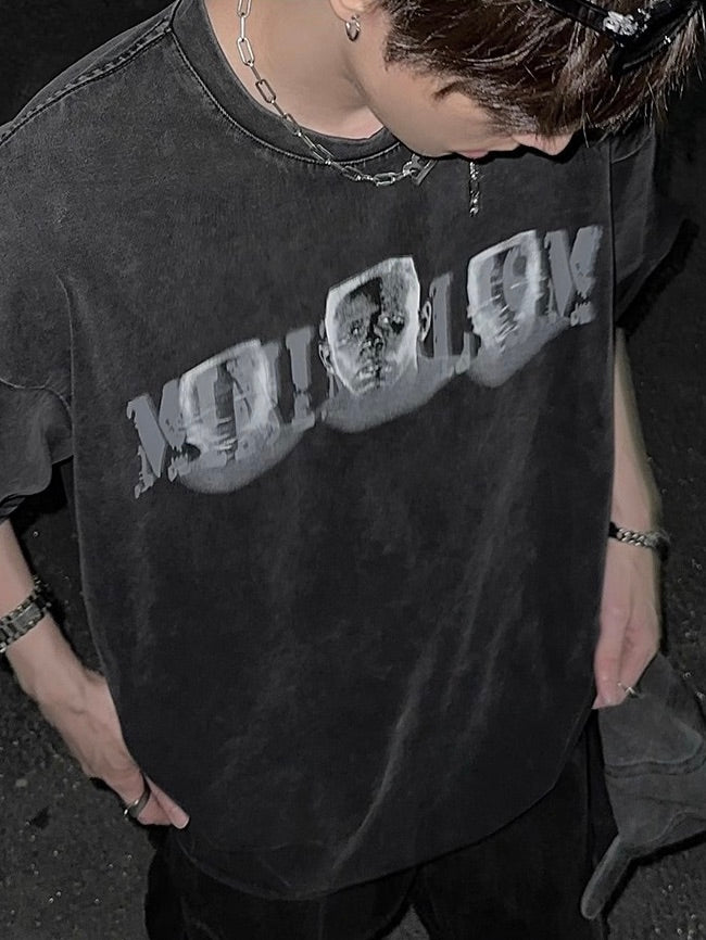 レトロ ファントムプリントTシャツ
