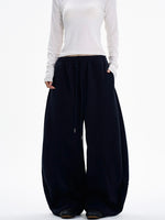 サイドタック バルーンスウェットパンツ