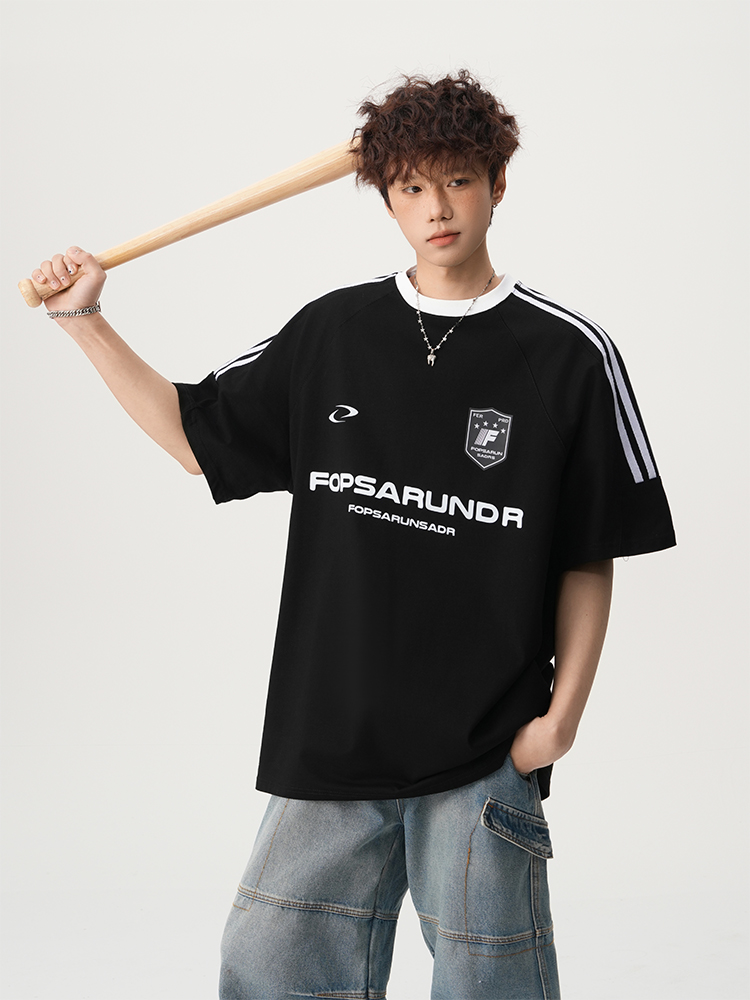 メンズ Tシャツ サイドライン ゲームシャツ サッカーシャツa0924 マルチカラー サイドラインゲームシャツ – KXCK（キックス