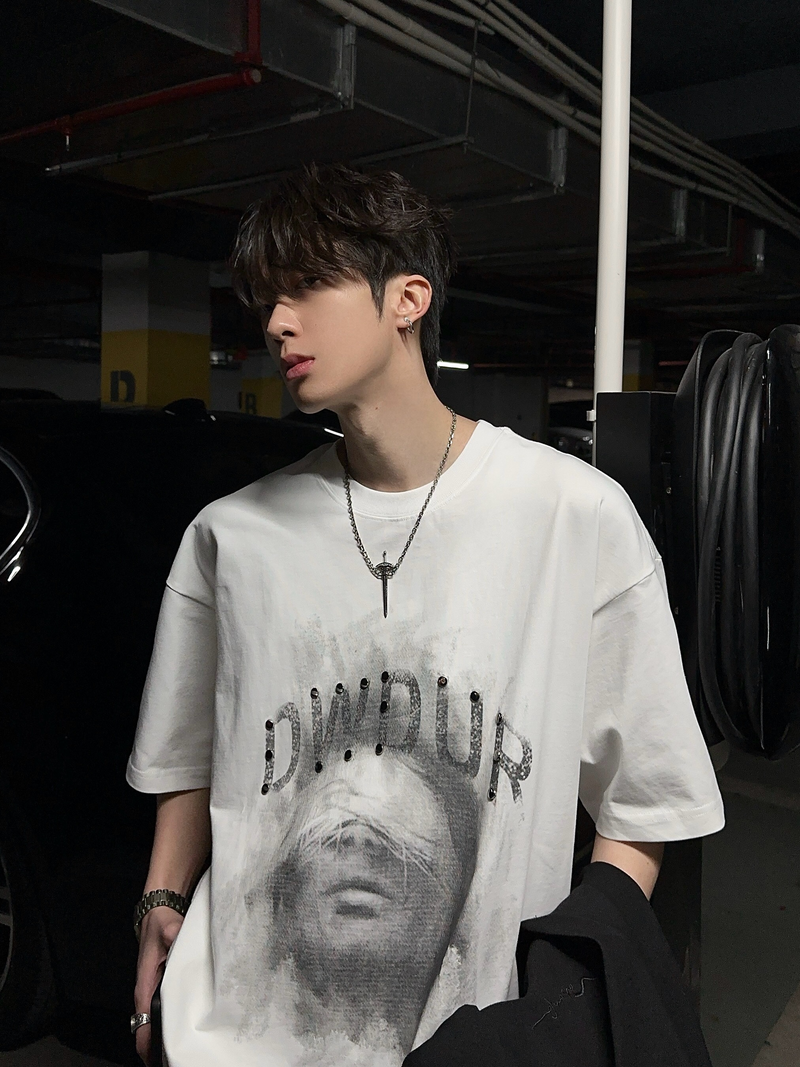 ブラインドアイズ ファントムプリントTシャツ
