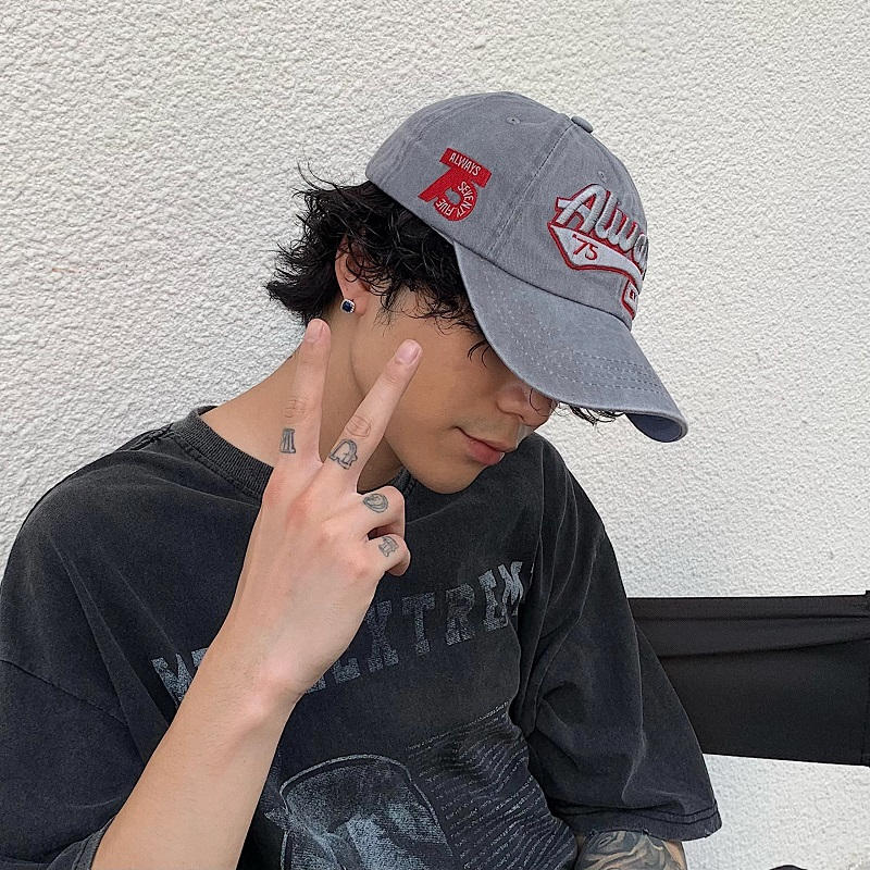 ヴィンテージ ロゴ刺繍 ウォッシュキャップ – KXCK（キックス