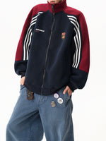 エンブレム ライントラックジャケット