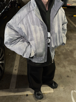 ハイネック ジッパーフライトジャケット