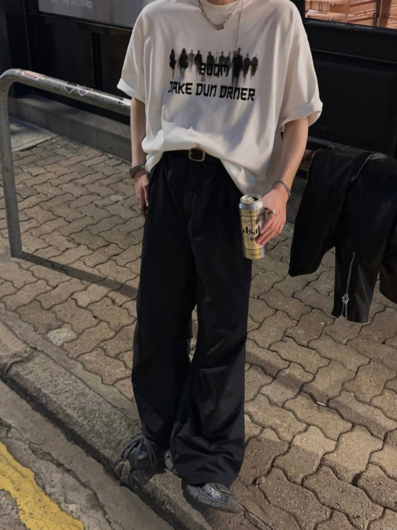 ゴーステッド レタープリント Tシャツ