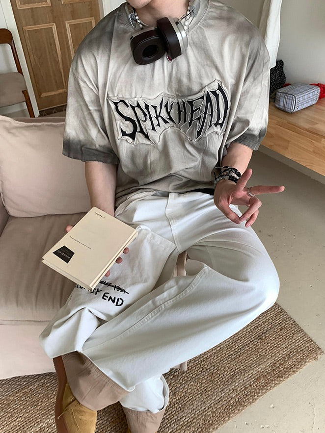 パッチロゴ タイダイTシャツ
