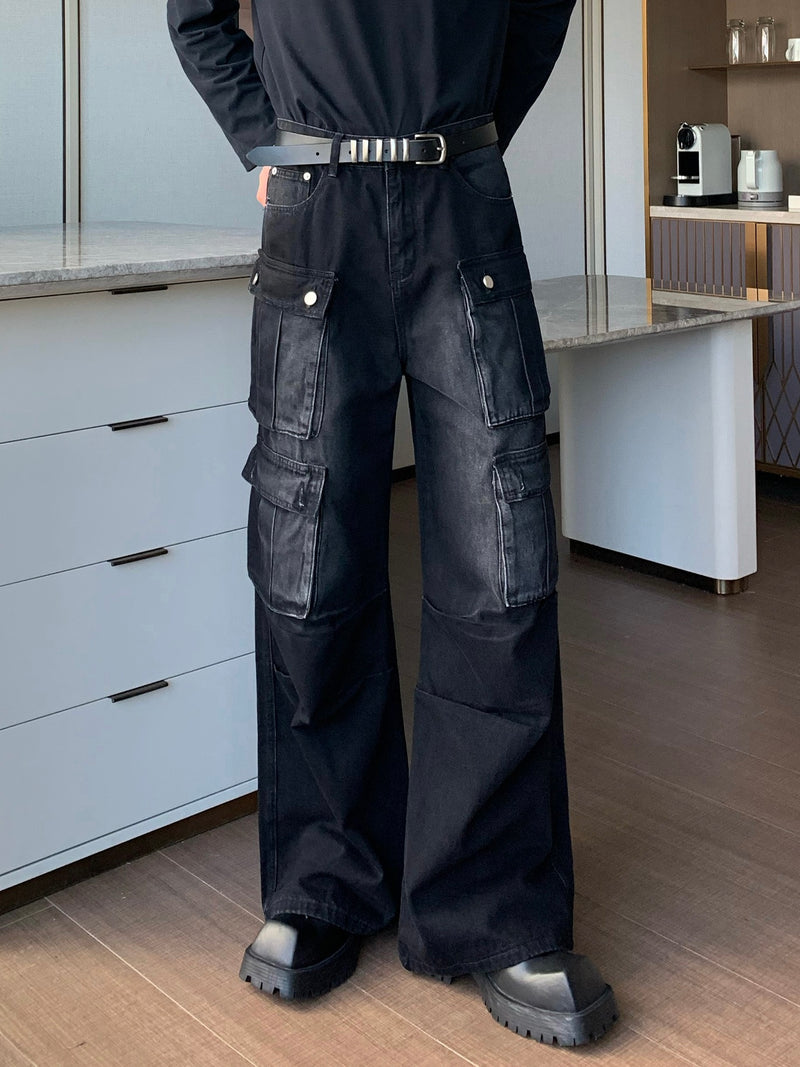 マルチポケット ウォッシュ ジオテクニカルジーンズ