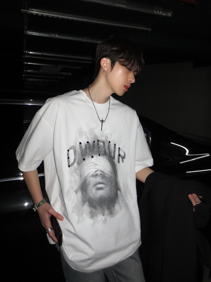 ブラインドアイズ ファントムプリントTシャツ