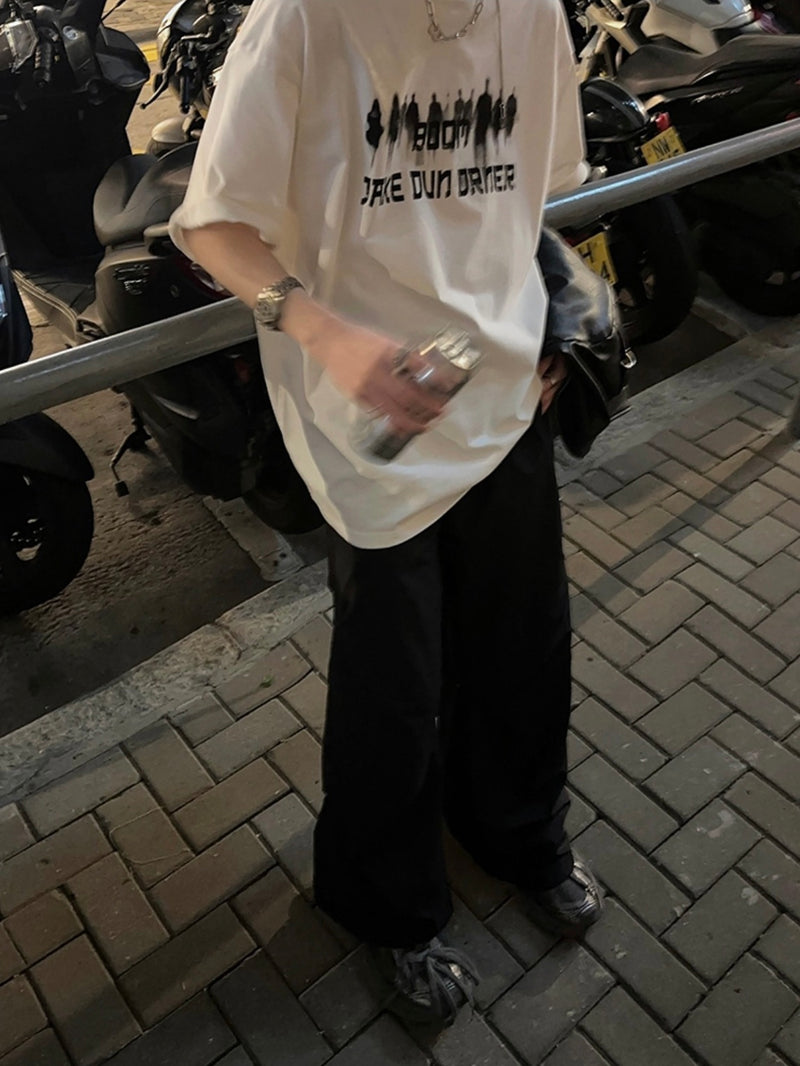 ゴーステッド レタープリント Tシャツ