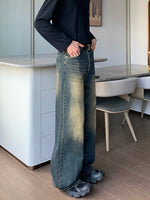 ウォッシュ フィットストリートジーンズ