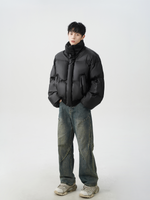 ボリューム ハイネックショートペディン