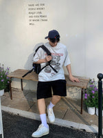 アメリカンフードプリント レターTシャツ
