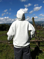 グリッド ポートレートレター パーカー