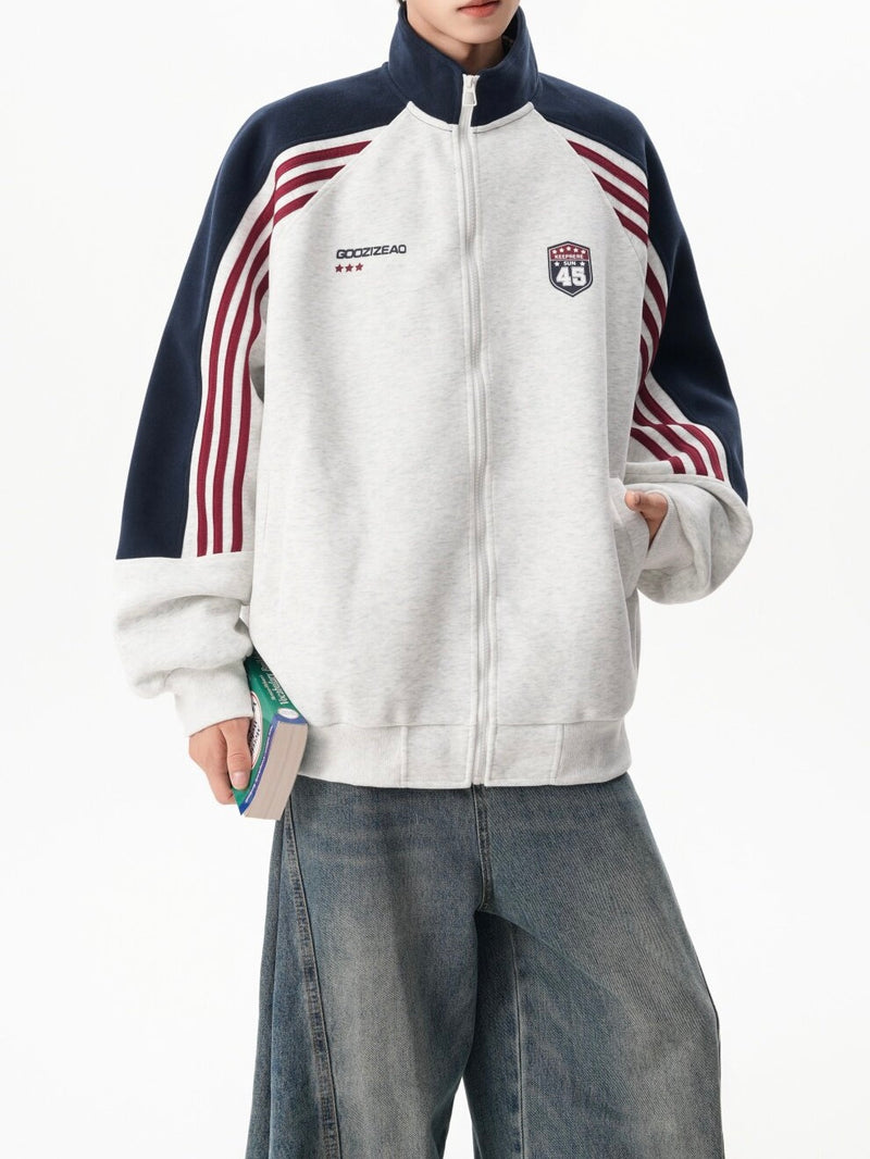 エンブレム ライントラックジャケット