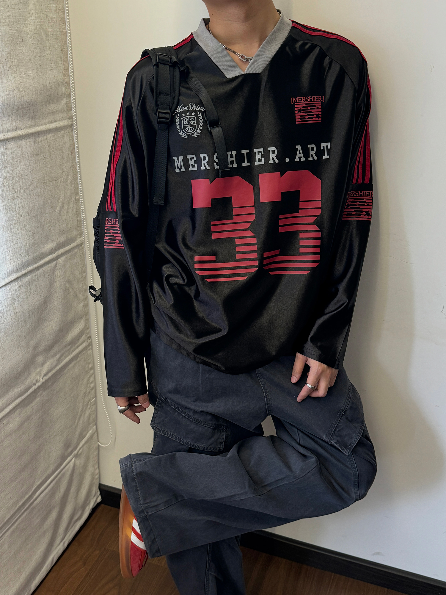 レトロ ナンバリング ライナーゲームシャツ – KXCK（キックス